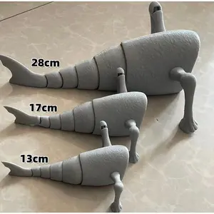 New Joint-movable Deep Sea Monster Figurines Collectible Model Detailed Display Sculpture for Fans & Adults