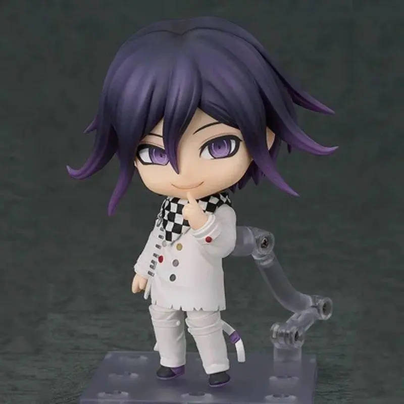 Chibi Danganronpa V3 2802 Kokichi Oma Articulated Action Figure Movable Joints Collectible Toys Model Kit Desktop Ornament Gift