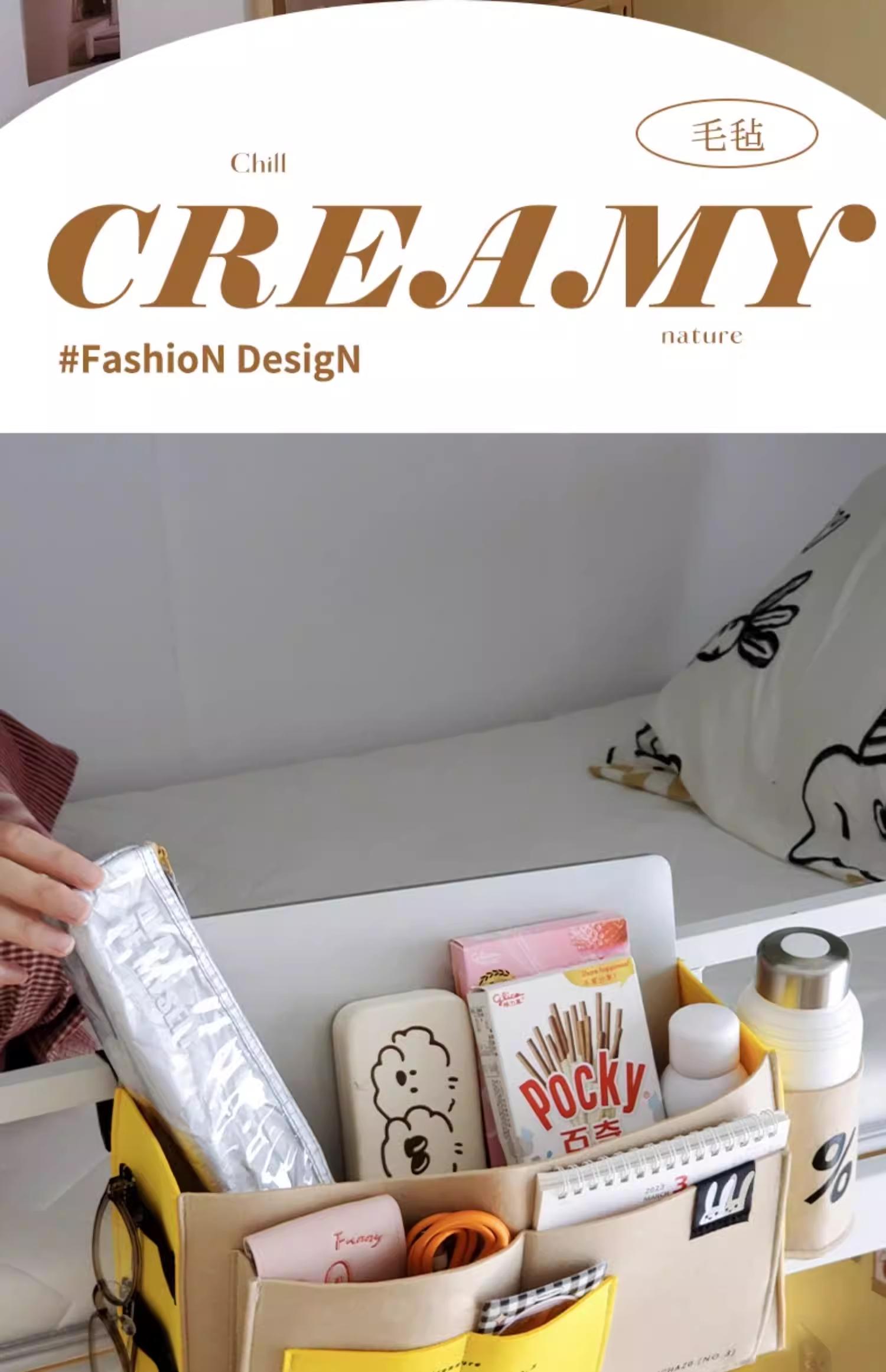 Bedside Storage Hanging Bag, Convenient Organizer for Bedroom Essentials, Space-Saving Design, Ideal for Clothing and Accessories