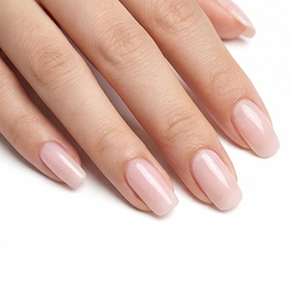 ELL LOUREL New Arrival 2 in 1 Natural Nude Pink Nail Hardener Dries Naturally Fastly, Alcohol-Free Formula, Designed to Strengthen and Nourish Thin and Soft Nails, Perfect Gift for Various Holidays, Nail Strengthener to Get Hard Nail Shield. Nail Care Oil