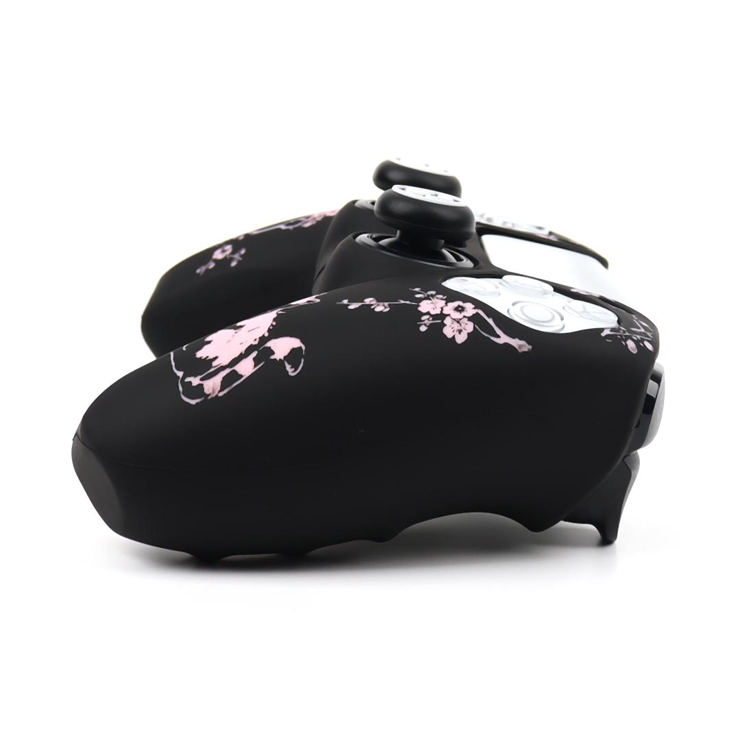 Soft Silicone Protective Case Cover For Playstation 5 Controller Skin Gamepad Games Accessories For PS5 Control with Joystick Caps Thumb Grip