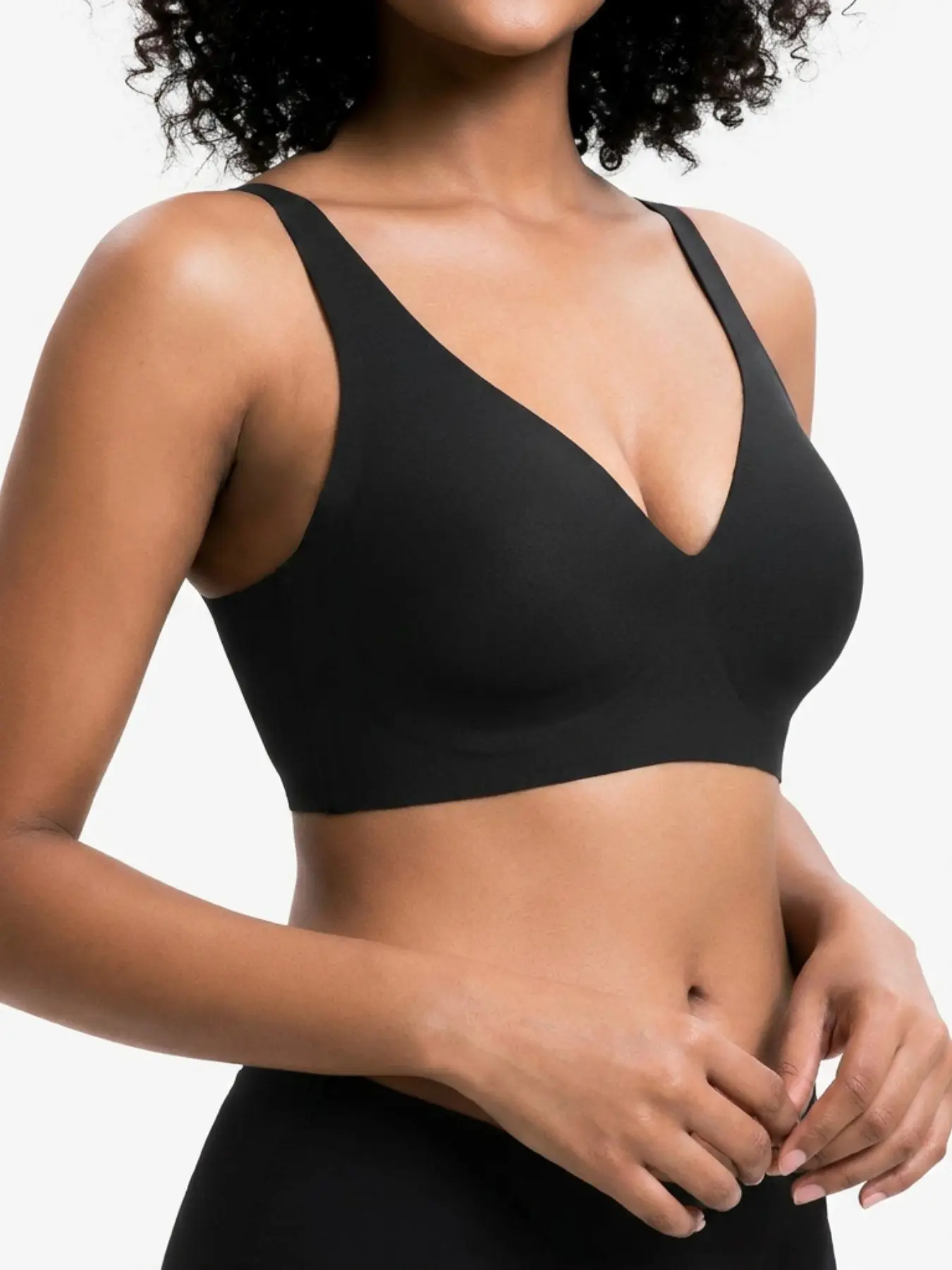 Women's Seamless Wireless Bra Full Coverage Push-Up, Ice Silk Cooling Fabric No Underwire Everyday Comfort Bra S-2XL