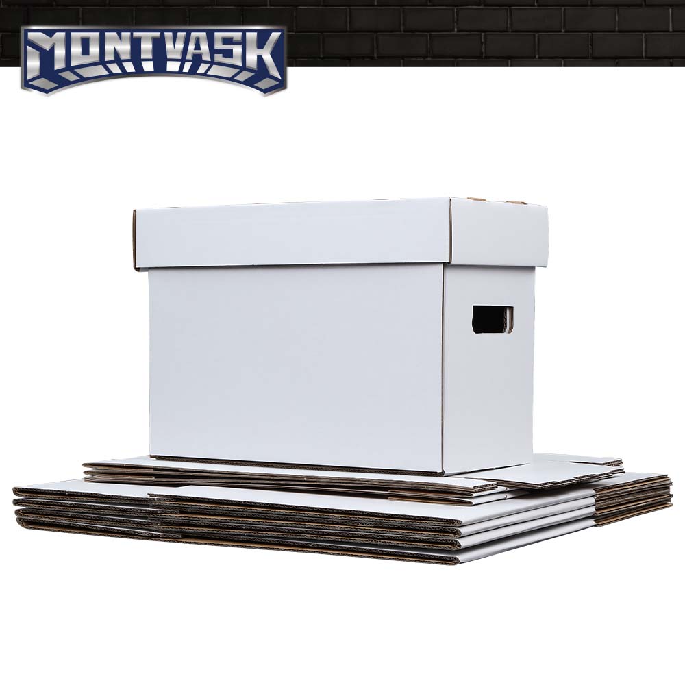 CROSSDESIGN 3/5/10 Pcs Comic Books Storage Boxes Short Holds 150-175 Stackable Durable Archive car interior accessories