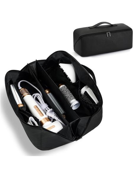 Hair Tools Travel Bag, Waterproof Portable Open Flat Travel Bag for Dyson/Shark Hair Dryer, Hair Styling Tool Storage Bag Hair Tools Travel Bag, Waterproof Portable Open Flat Travel Bag for Dyson/Shark Hair Dryer, Hair Styling Tool Storage Bag