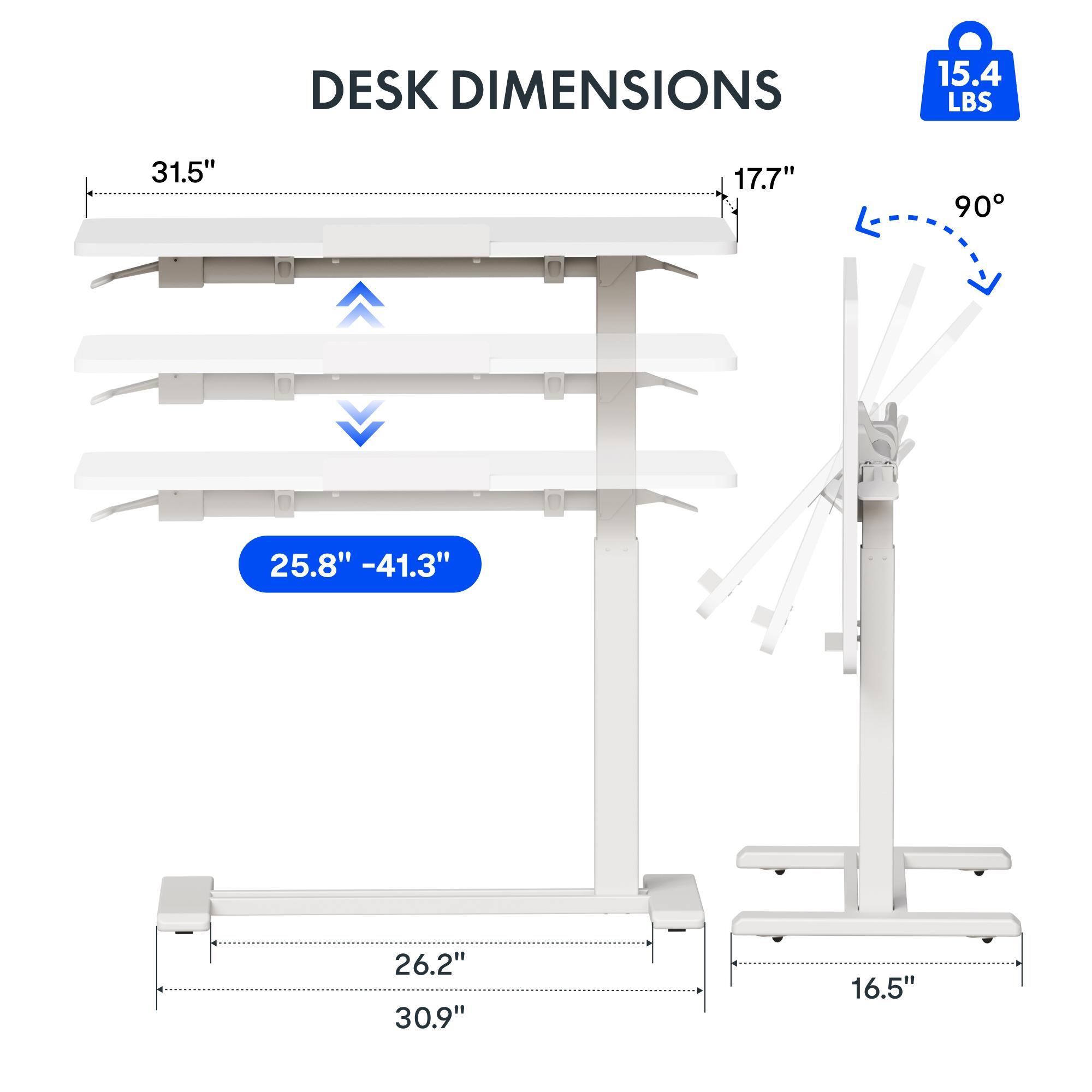 【TikTokShopBlackFriday】FLEXISPOT Mobile Adjustable Overbed Table, Bedside Standing Desk with Wheels, Rolling Laptop & Computer Cart, Portable Workstation for Home, Office, Bedroom, Hospital, Dorm, with Tiltable & Foldable Options 【TikTokShopBlackFriday】FLEXISPOT Mobile Adjustable Overbed Table, Bedside Standing Desk with Wheels, Rolling Laptop & Computer Cart, Portable Workstation for Home, Office, Bedroom, Hospital, Dorm, with Tiltable & Foldable Options