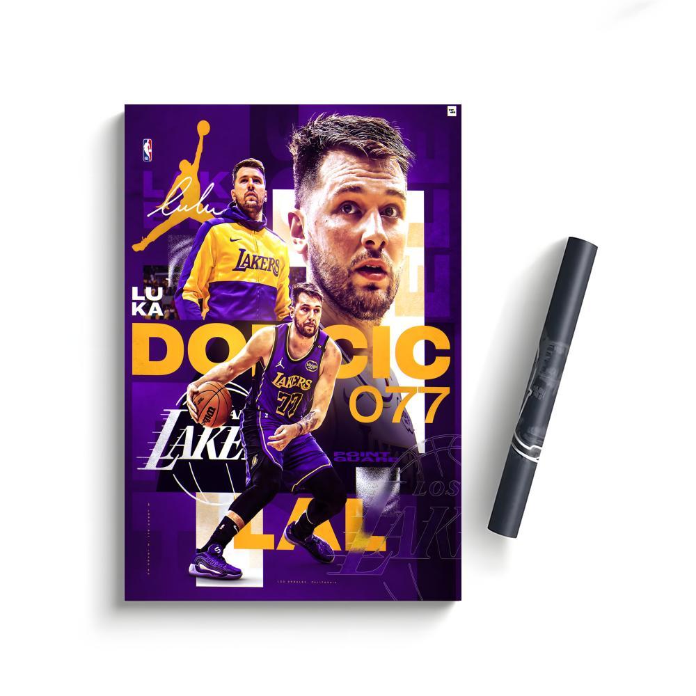 Luka Doncic Poster Bedroom Home Decor Art Poster Perfect Gift for Family and Friends