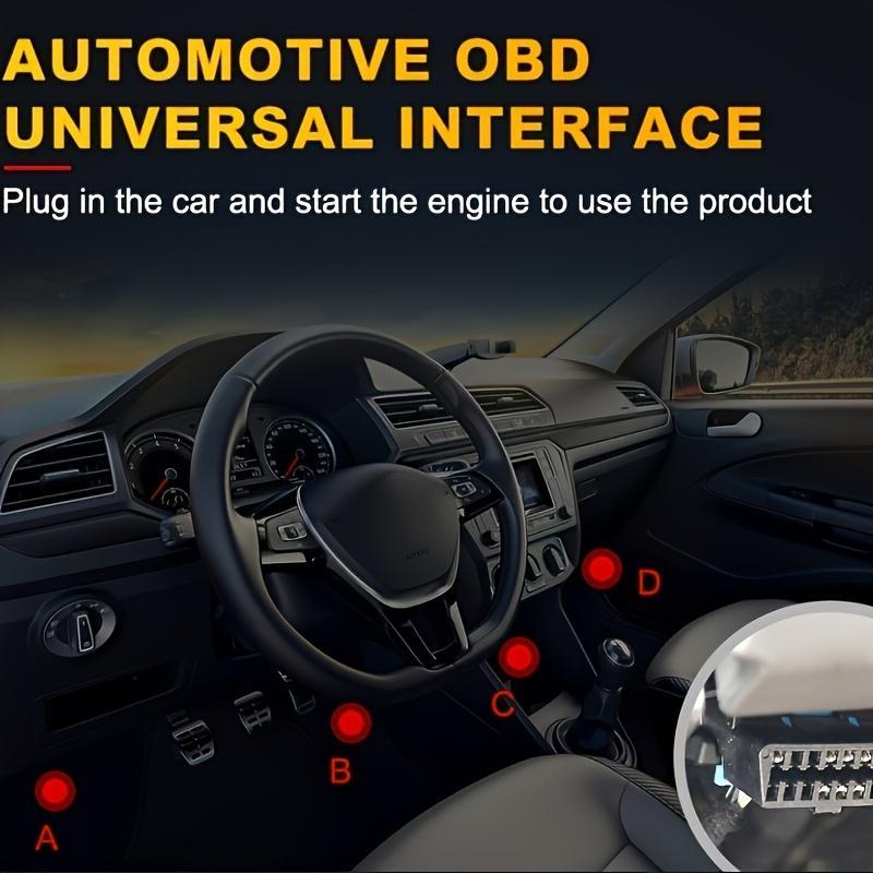 V519 Car Code Reader Obd2 Fault Detector Multi-Function Scan Tool, Automotive Diagnostic Scanner, Car Troubleshooting Device, Car Battery Tester