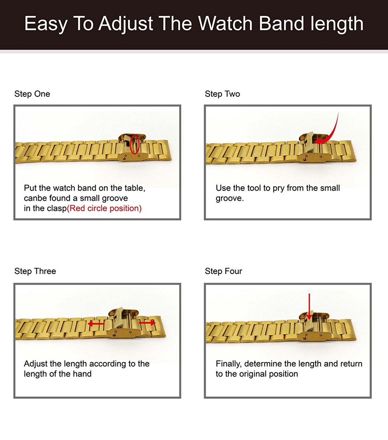 Men's Digital Outdoors Gold Stainless Steel Watch Backlit Multifunction Stopwatch Waterproof Sport watches