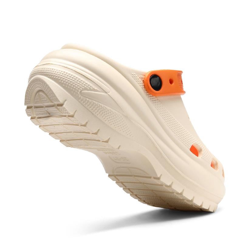 Classic Thick Sole Cloud Shoes for Men and Women, Eva Material, Casual Style, All Seasons, Solid Pattern, Less Than Ankle Height