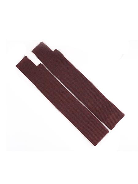 Women's Arm Warmers, Knit Cashmere Wool Blend Long Fingerless Gloves for Fall & Winter, Casual Plain Design, Moderate Fabric Thickness