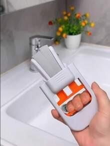 Multifunctional Mini Mop, Extendable, Dry Wet Use, Suitable for Kitchen Living Room Bathroom Car Windows, Compact Design Durable Plastic, Clean Mop