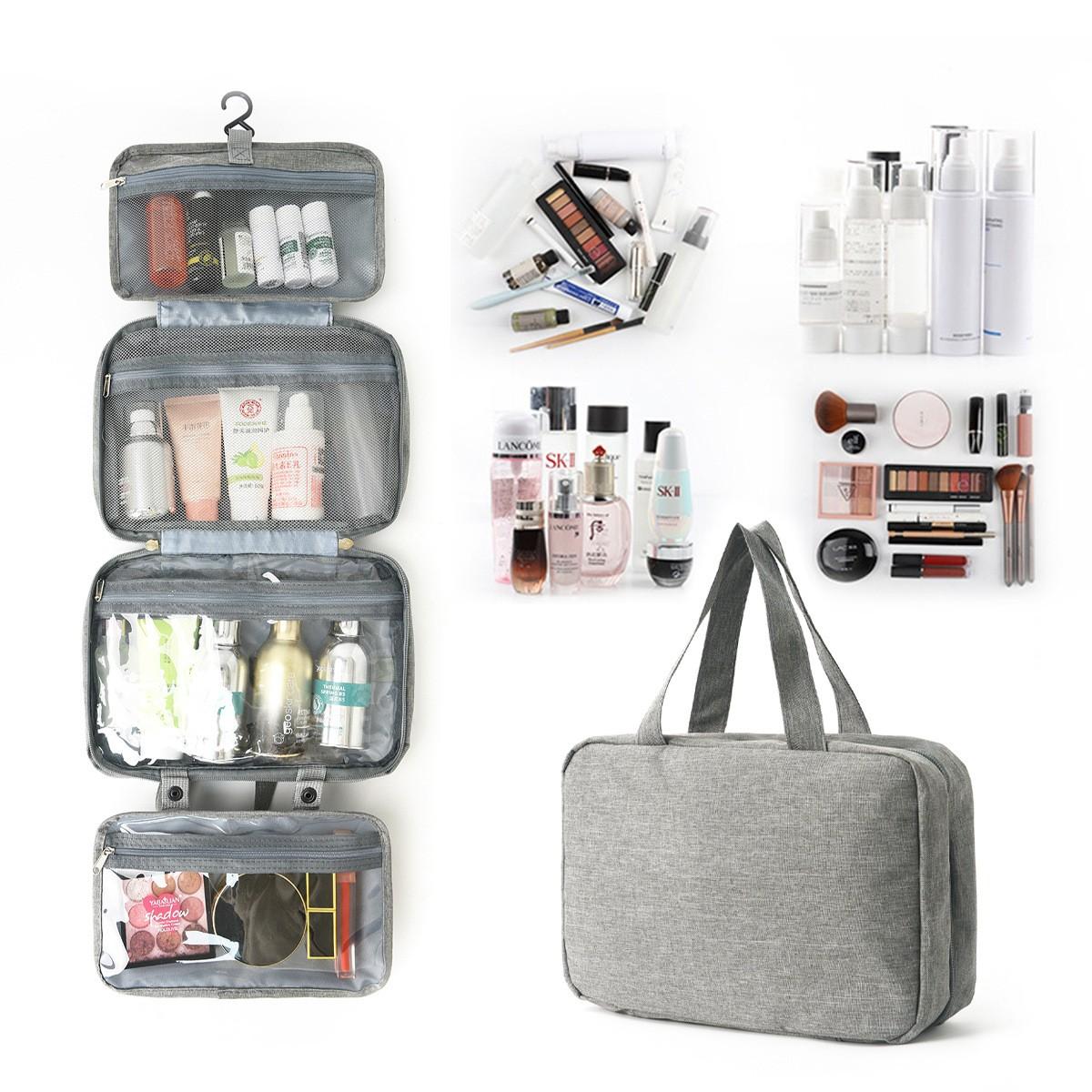 Waterproof Foldable Travel Kit, Multi-Functional Bathroom Essentials Bag, Compact Design for Easy Storage, Ideal for On-The-Go Use
