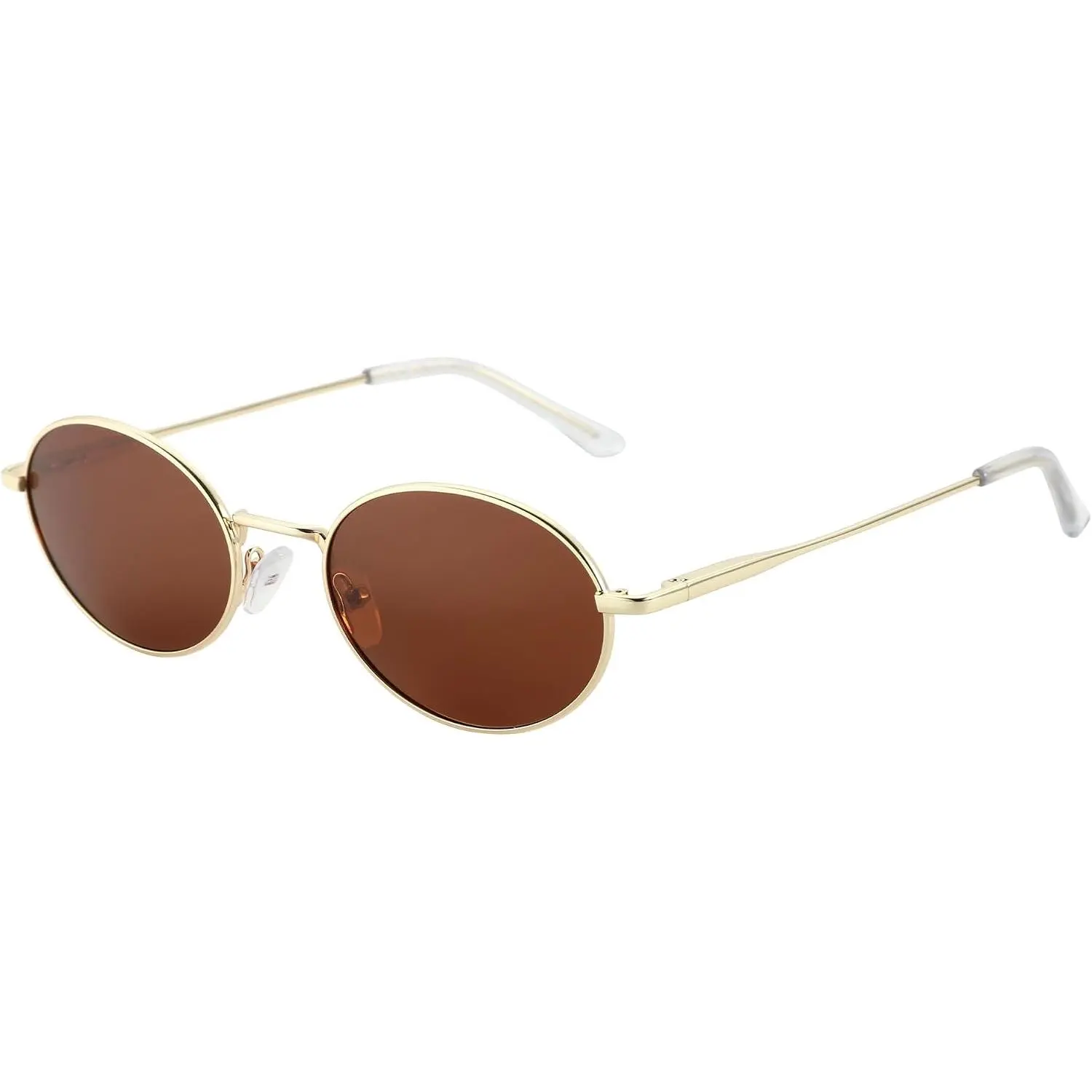 Oval Retro Sunglasses for Women Men UV400 Polarized Glasses Unisex  Style Classic Shades