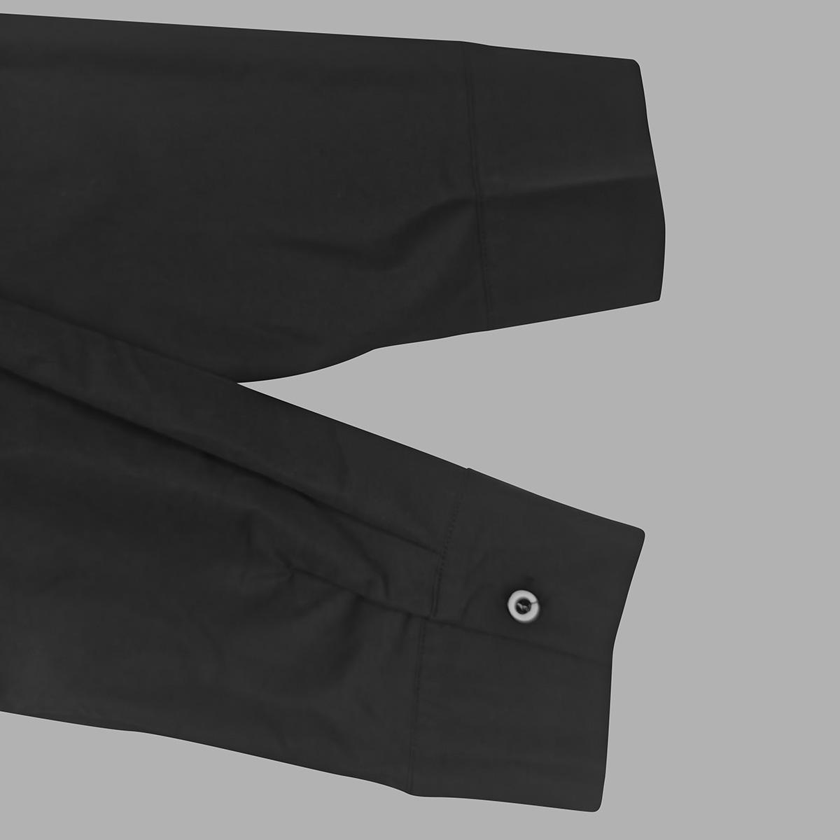 UOOZEE women's long-sleeved loose solid color lapel midi dress, waist design, comfortable and elegant, a must-have for commuting and formal occasions Midi Cloth, with pockets Modest Clothes SpringStatements