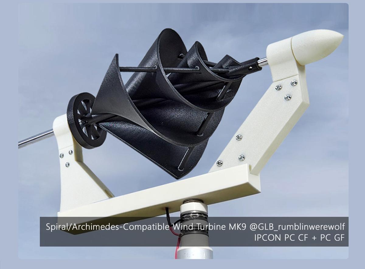 iPCON PC CF 3D Printing Filament, Carbon Fiber Reinforced PC 3D Printer Filament, Ultra-Low Warpage & Water Absorption PC-CF Filament, Rigid & Durable, Enhanced Weather Resistance PC CF Filament With UV-Resistance For Outdoor Structural Parts etc.