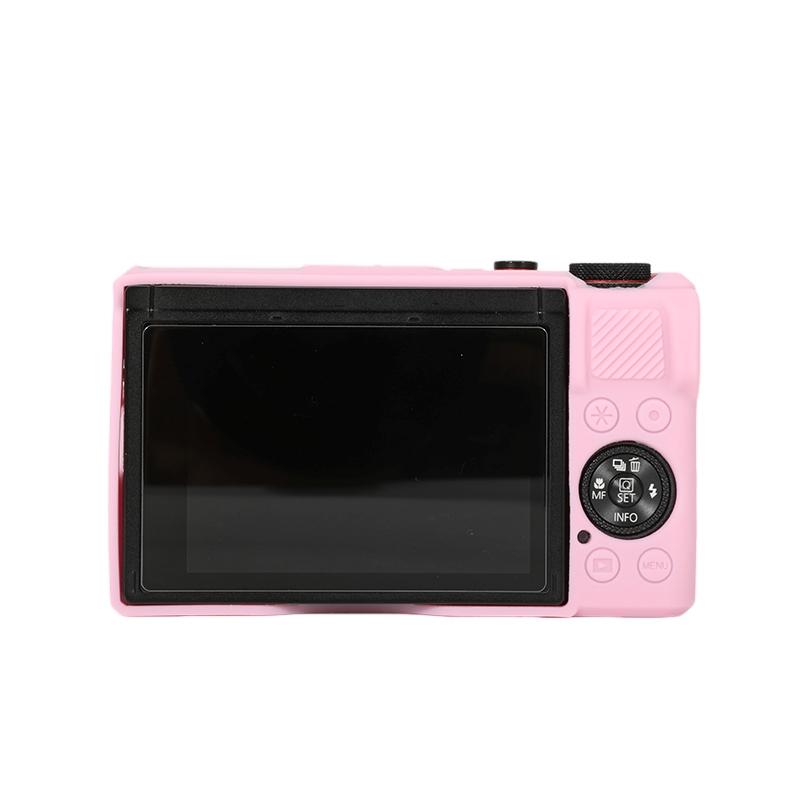 Silicone Camera Case with Removable Lens Cover, Scratch-resistant & Wear-resistant Camera Protective Cover, Camera Accessories for G7X Mark 3