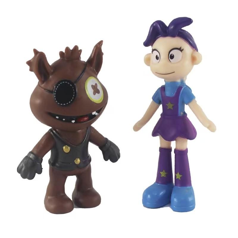 8-Piece Set Boba Tea Game Chapter Five Handmade Doll Model Collectible Figure, Unique Design, Perfect Gift for Fans