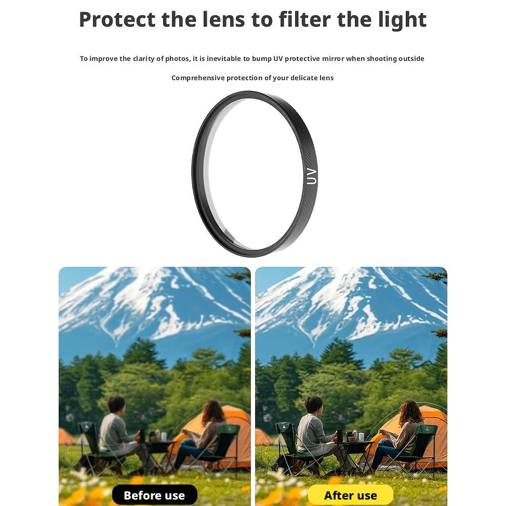 Dji Action 6 Protective Filter Kit, Optical Glass Creative Filters, Cpl UV Nd8 Nd16 Nd32, Action Camera Accessories