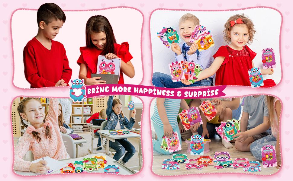 36/100 Pcs Valentine's Candy Cards Kids Gifts Set with Plastic Domes DIY Craft Treat Holder Bulk Class Valentines Candy Exchange Gifts for Couples Families School Party Classroom Gifts 36/100 Pcs Valentine's Candy Cards Kids Gifts Set with Plastic Domes DIY Craft Treat Holder Bulk Class Valentines Candy Exchange Gifts for Couples Families School Party Classroom Gifts