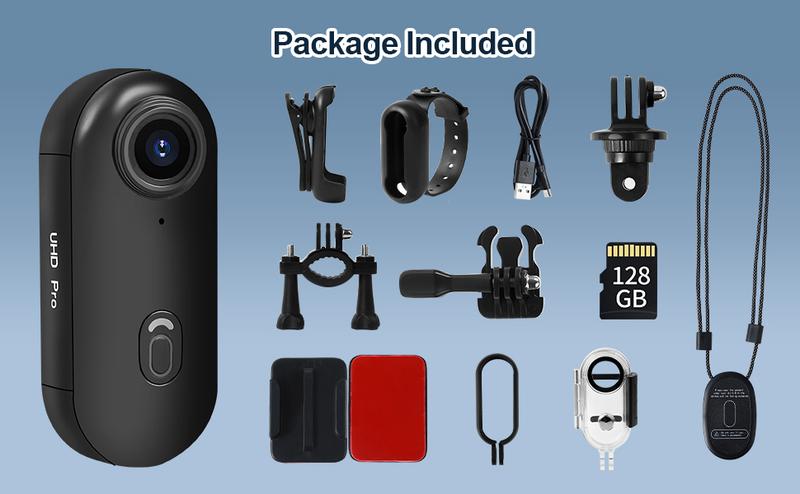 NUISK 128GB 4K Thumb Action Camera, Thumb POV Portable Body Cam, Tiny Size, Hands Free, Mount Anywhere Magnetic Sport DV, Bike Cycling, Pet, Vlogging Card Water Proof NUISK 128GB 4K Thumb Action Camera, Thumb POV Portable Body Cam, Tiny Size, Hands Free, Mount Anywhere Magnetic Sport DV, Bike Cycling, Pet, Vlogging Card Water Proof