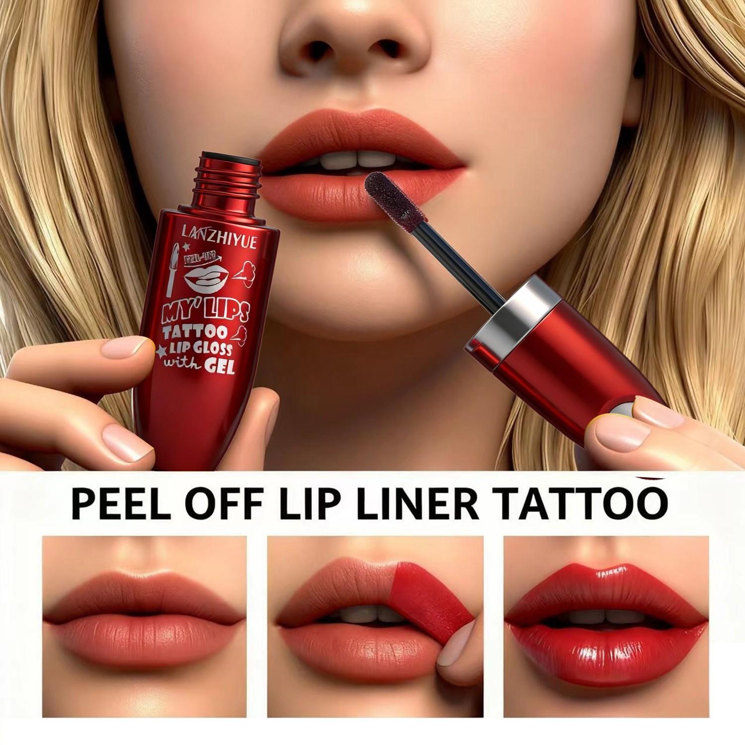 Dual-Use Lipstick and Blush, Long-Lasting Waterproof, Moisturizing, Smooth Application, Natural Finish, Suitable for All Skin Tones