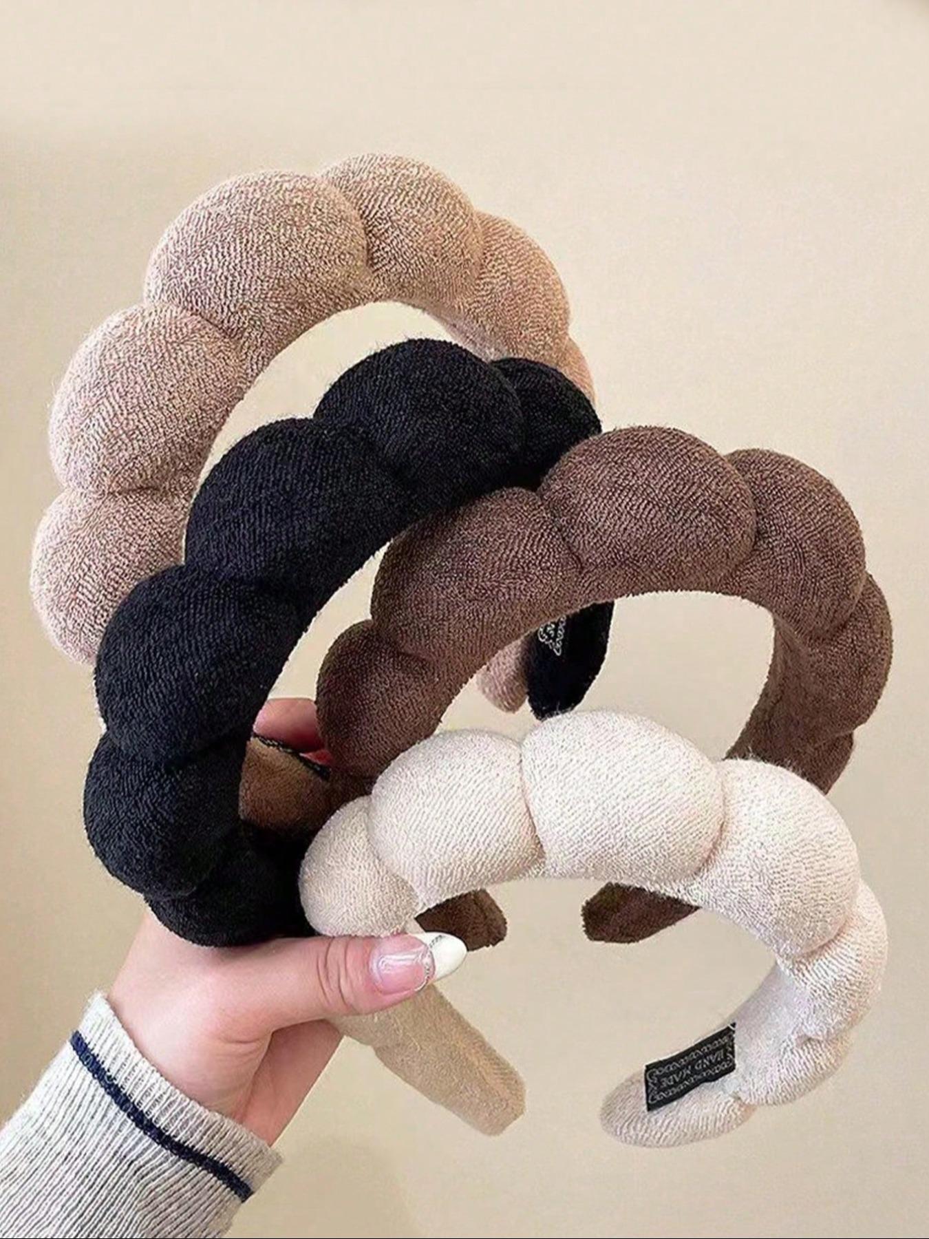 Cloud Shaped Sponge Puffy Headband, Fashion Hair Accessories for Women & Girls, Minimalist Headwear Suitable for Thick Hair