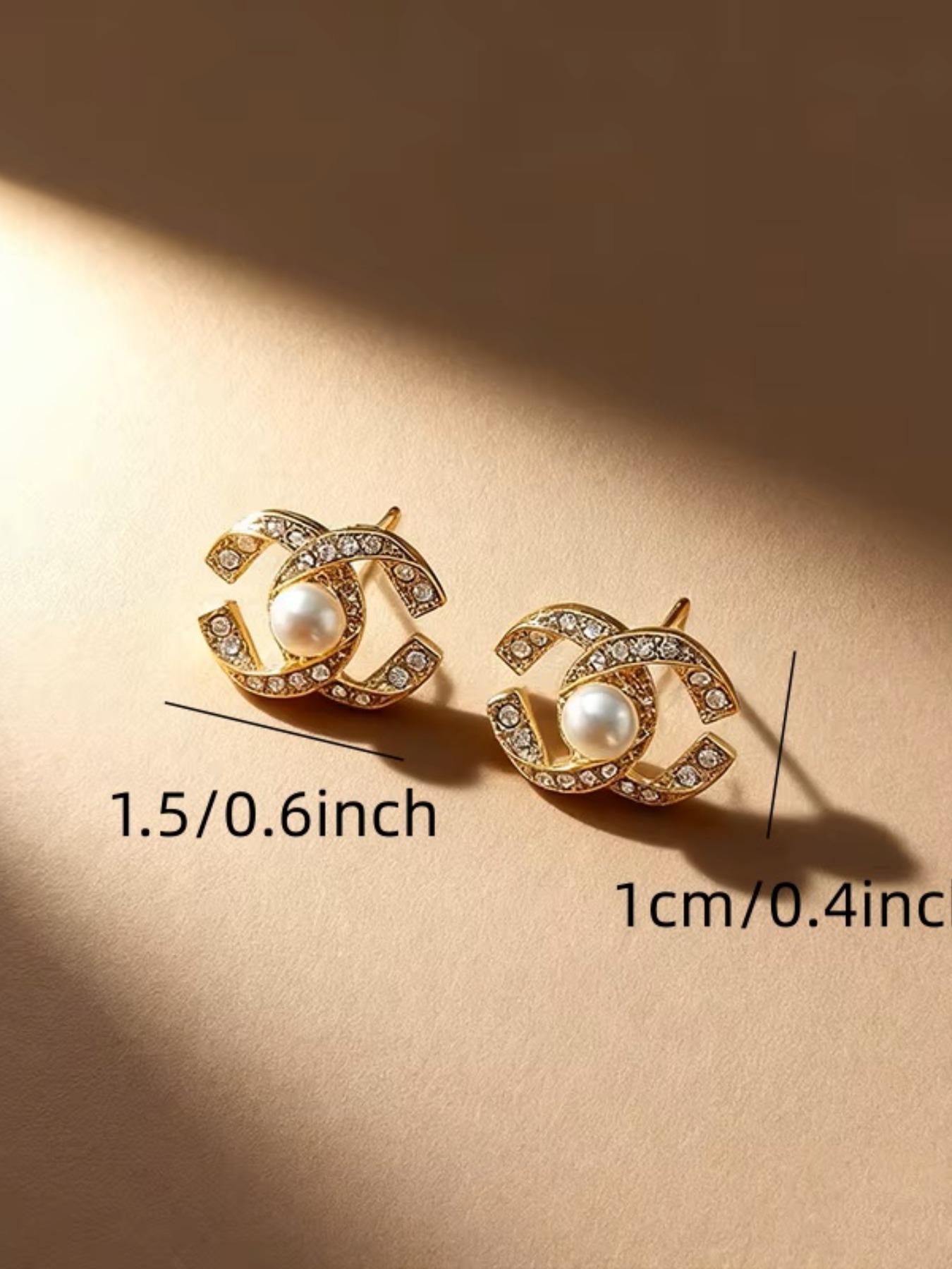 Elegant Pearl Earrings Set, C-Shaped Multifunctional Design, Perfect for Women Daily Wear & Outdoors, Fashionable Luxury Jewelry