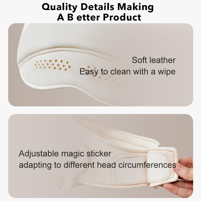 OYAJIA Migraine Relief Cap USB Head Massager with Heat Compression Stress Sleep Aid Adjustable for Men Women Relaxing Integrated Head Eye Surround OYAJIA Migraine Relief Cap USB Head Massager with Heat Compression Stress Sleep Aid Adjustable for Men Women Relaxing Integrated Head Eye Surround