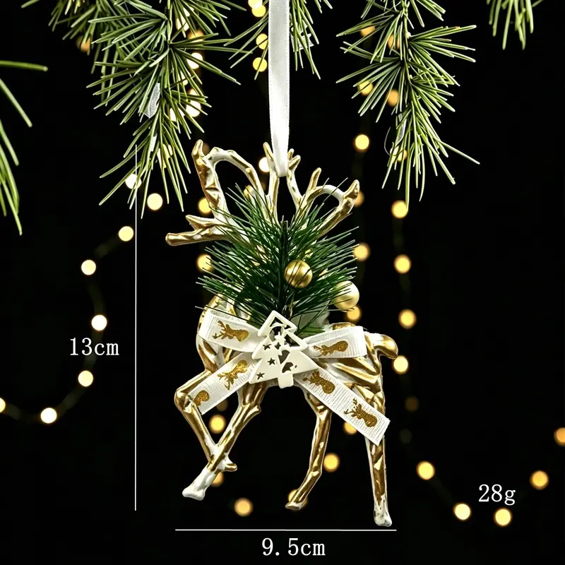 White&Gold-Reindeer