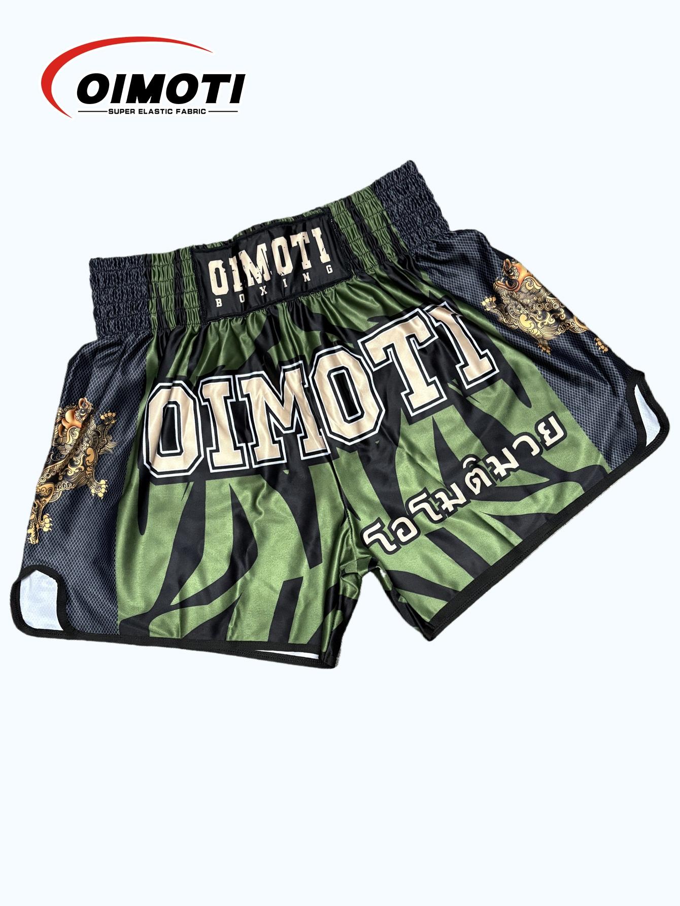 Men's Letter Print Split Hem Boxing Sports Shorts, Breathable Quick Drying Elastic Waist Sports Shorts, Men's Sportswear for Gym Workout Running, Streetwear Sports Shorts Men's Letter Print Split Hem Boxing Sports Shorts, Breathable Quick Drying Elastic Waist Sports Shorts, Men's Sportswear for Gym Workout Running, Streetwear Sports Shorts