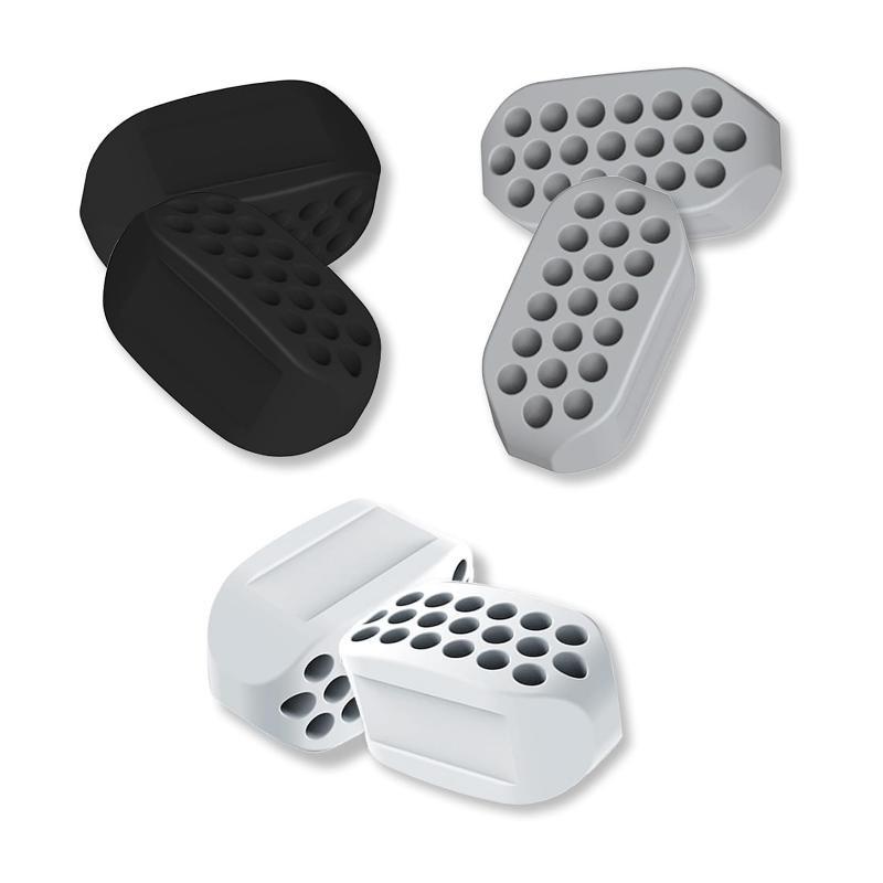 Unisex Jaw Exerciser Set, Jawline Trainer, Jaw Enhancer, 3 Resistance Levels (6 Pieces), BPA-Free Silicone, Ideal for Beginners, Intermediate, and Advanced Users
