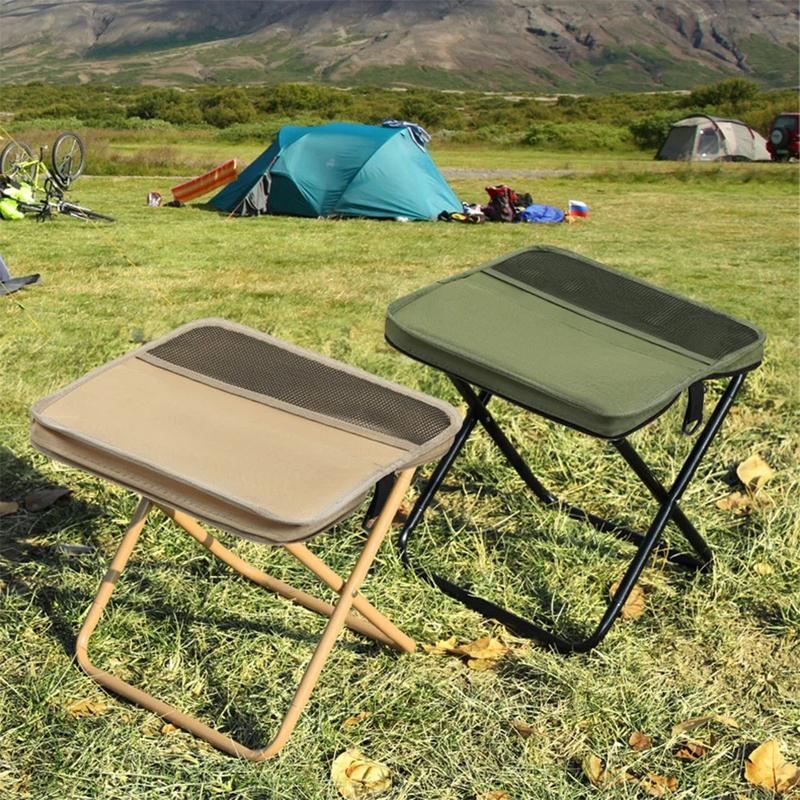 Portable Foldable Camping Chair with Carry Bag, Lightweight and Compact, Easy to Carry Outdoor Travel Picnic Chair
