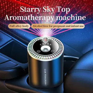 Essential Oil Diffuser Humidifier & Aroma Dispenser, Touch Sensor USB Powered, Colorful LED Lights, Auto Mode, Compact Design for Home Travel, Aromatherapy Diffusers