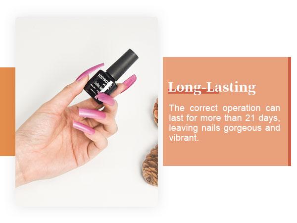 JODSONE 60 PCS Gel Nail Polish Starter Kit 55 Color Combination of Light and Dark Colors Emerald Green Klein Blue Soak off No Wipe Base Coat Matte and Glossy Top Coat Nail Gel Kit