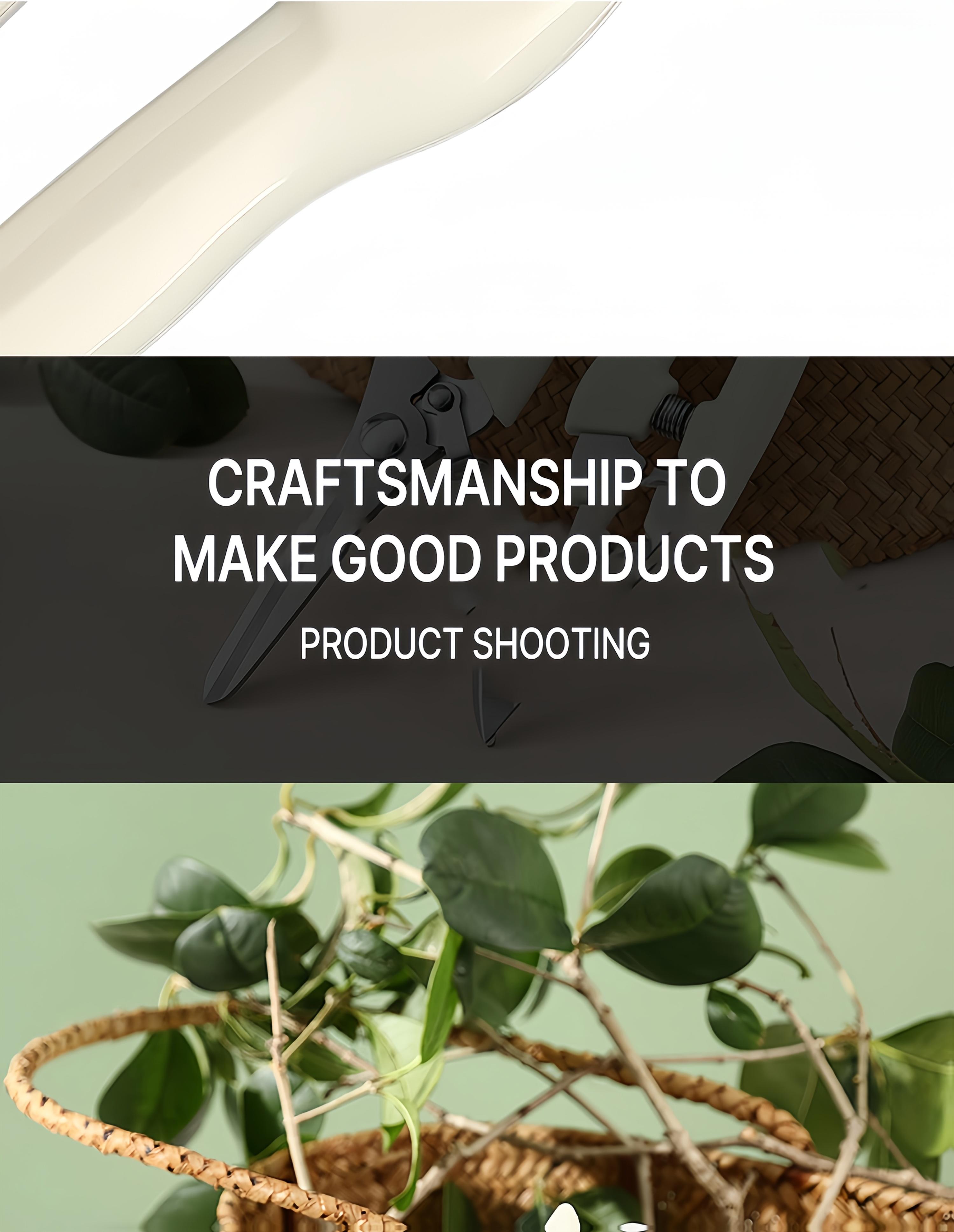 Professional Stainless Steel Garden Pruning Shears with an Ergonomic White Handle Designed to Save Effort, Perfect for Branches, Flowers, And Grafting Trees, As Well As Tasks in Orchards And Gardening