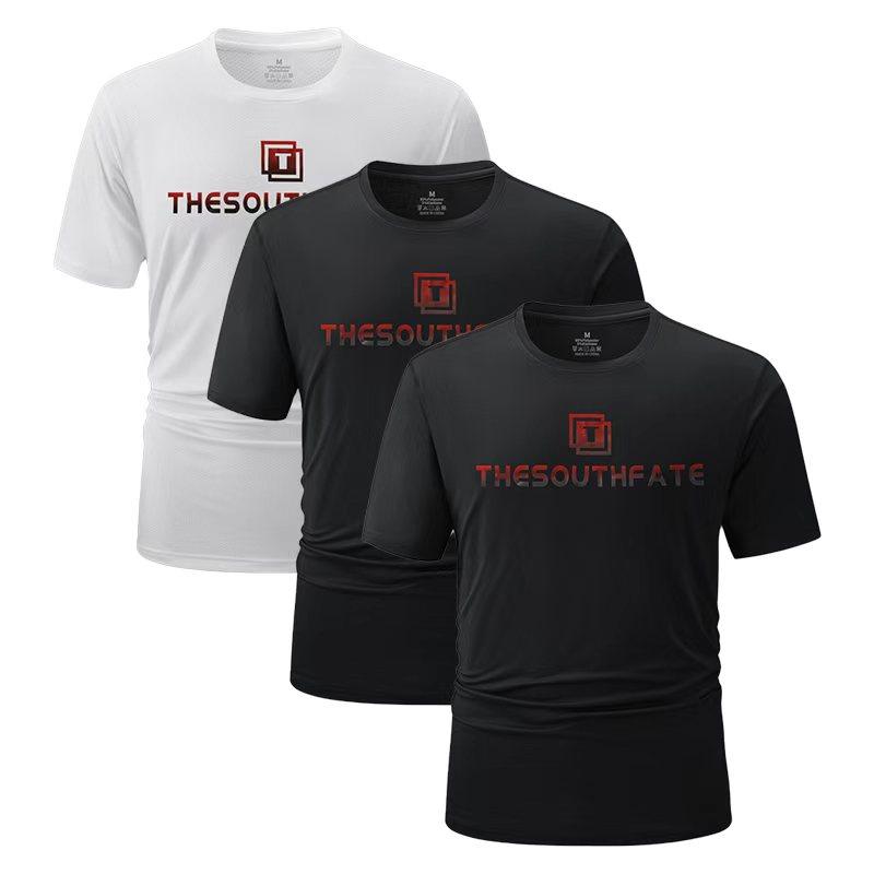 1/3 Men's Quick Dry Athletic Shirts, Moisture Wicking Gym Workout Tops, Short Sleeve Casual Tee for Running Sports Fitness 1/3 Men's Quick Dry Athletic Shirts, Moisture Wicking Gym Workout Tops, Short Sleeve Casual Tee for Running Sports Fitness