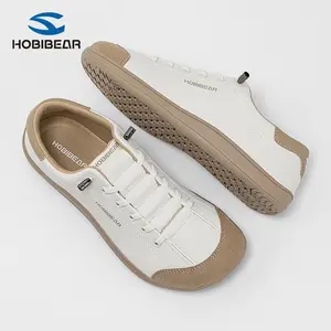 HOBIBEAR Barefoot Minimalist Shoes Womens Mens | Zero Drop | Wide Width Canvas Slip-on Shoes Outdoor Gym Walking Sneakers cute shoes  black shoes
