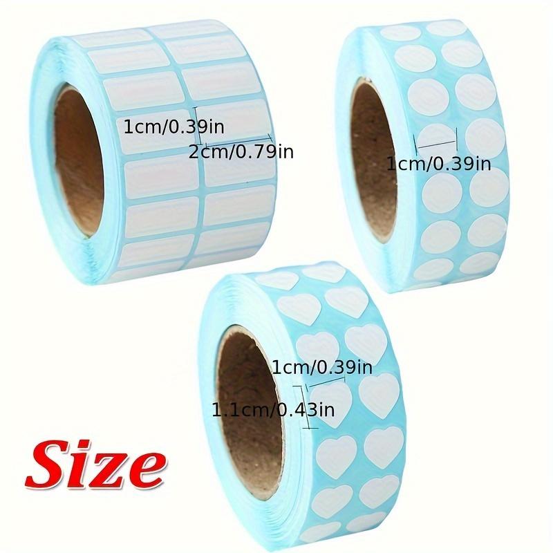 3000pcs/roll Diamond Painting Tools - Square and Round Classification Label Stickers for Easy Diamond Distinguishing and Storage, Crafts, Decoration, Sticker Labels, Craft Supplies