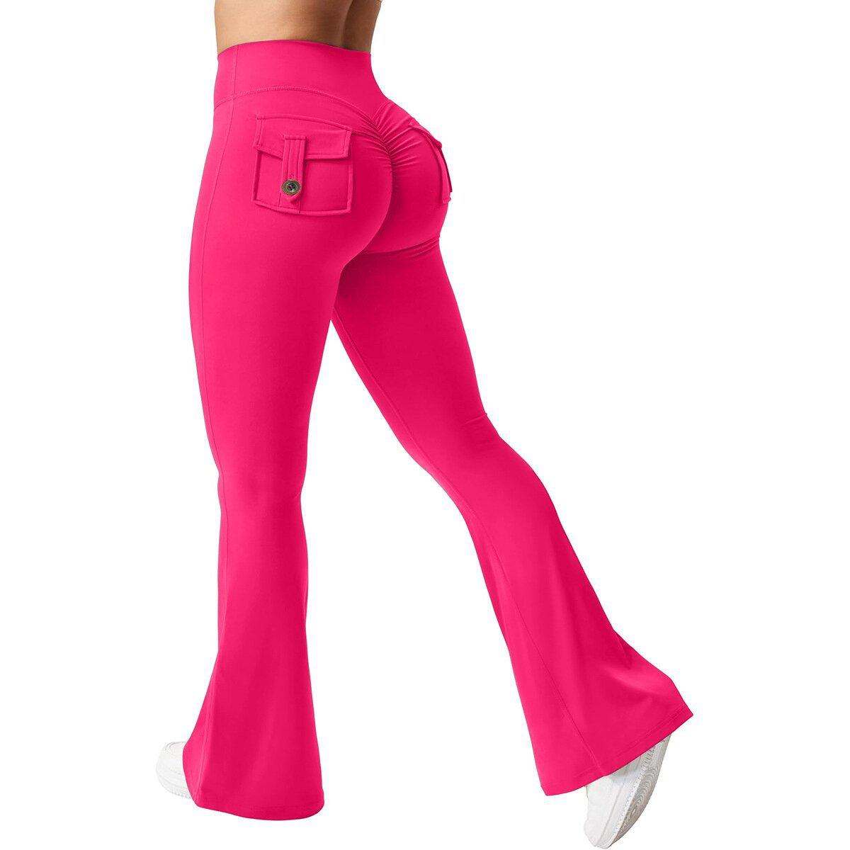 Women's 2026 New Arrival Seamless High Waist Flare Leggings Tummy Control Butt Lifting Bootcut Yoga Pants Stretch Flared Workout Leggings for Fitness Running Athletic