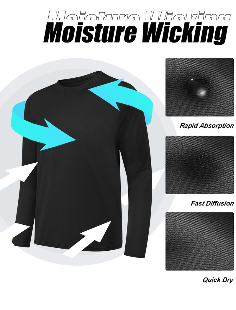 5 PIECES Long Sleeve Shirts for Men Moisture Wicking Mens Tee Shirts Workout T Shirt for Running workout tops gym outfits 5 PIECES Long Sleeve Shirts for Men Moisture Wicking Mens Tee Shirts Workout T Shirt for Running workout tops gym outfits