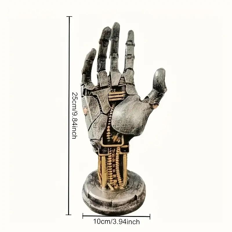 1PC Cyberpunk 3D Printed Game Controller Stand 🕹️ - Adjustable ABS Desk Organizer for Controllers/Phones, Multi-Functional Gamer Accessory, Aesthetic, Black Friday Deal: Ideal Halloween & Back-to-School Gift 🎁