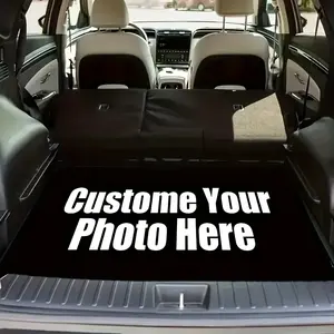 Custom Car Trunk Mat, Personalized Crystal Velvet Anti-Slip Floor Mat, Universal Fit for All Cars, Perfect Gift for Men and Women