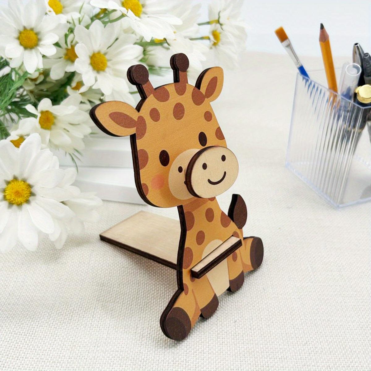 Giraffe Shape Glasses Jewelry Stand, Glasses Holder, Cute Animal Design, Suitable for Fashion Glasses, Necklaces, Home Office Desk Organizer, Unisex Gift
