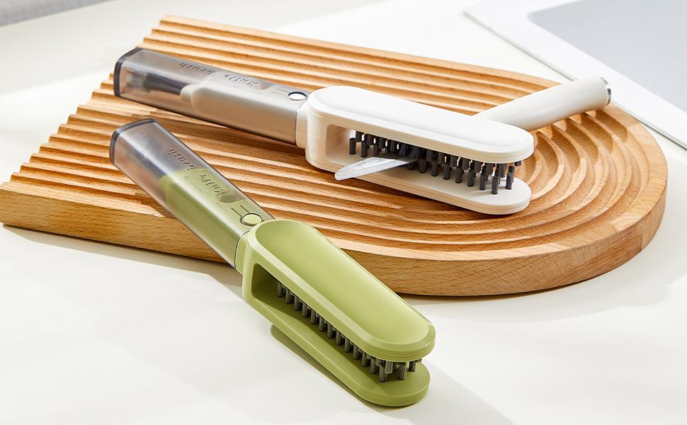 3-in-1 Knife Cleaner & Sharpener, Multi-Functional Cutlery Brush, Double-Sided Blade Scrubber for Kitchen Knives, Forks, Dishes outdoor enthusiast