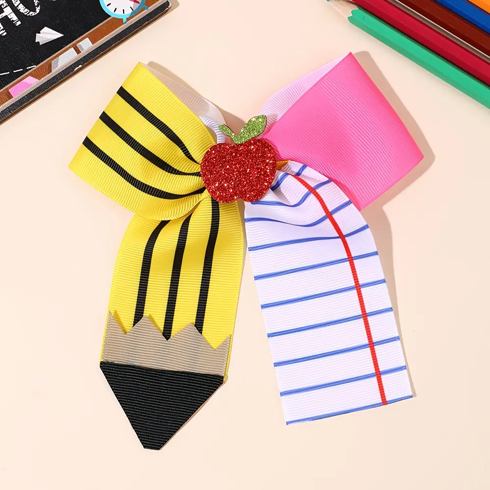 Unisex PU Leather 1-Piece Hammock Accessory - Bright Fruit and Butterfly Styling, School Wear, Daily Fit, Ideal for Back-to-School First Day Activities