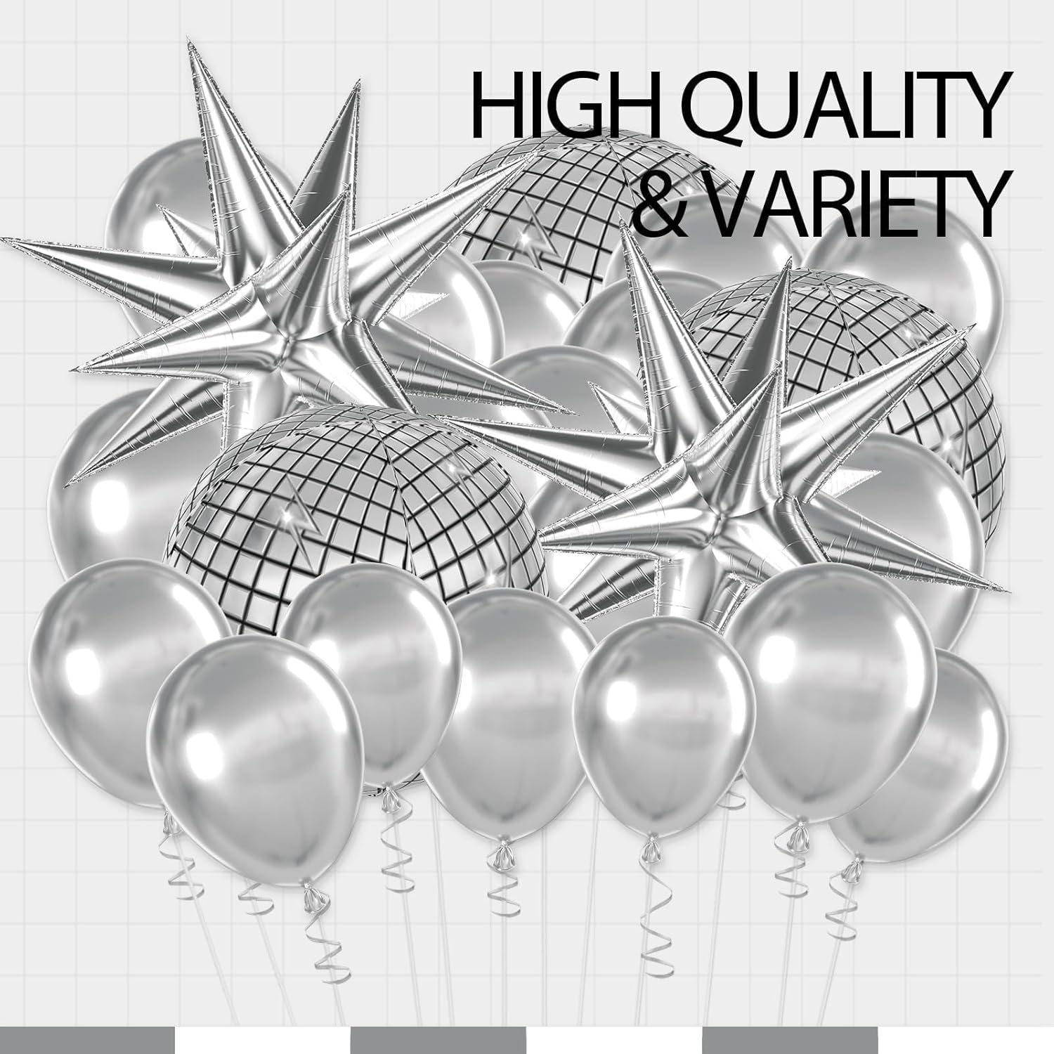 Disco Balloon Arch Garland Kit, Metallic  Balloon Arch with Disco Ball Balloons  Fringe Disco Ball Backdrop for Birthday Graduation Prom 2024 Disco Party Decorations