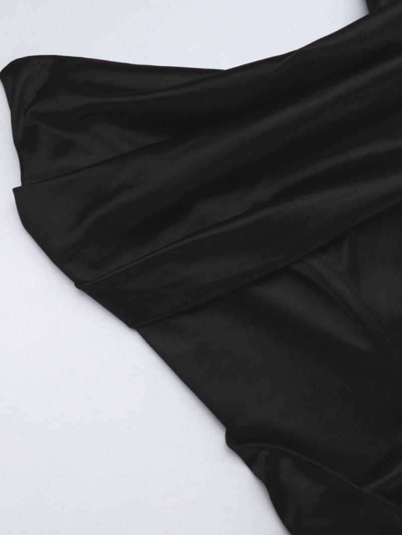 Deep V Waist Satin Split Dress, Elegant Evening Gown, Stylish Party Wear, Formal Wear, Comfortable Fit, Perfect for Special Occasions