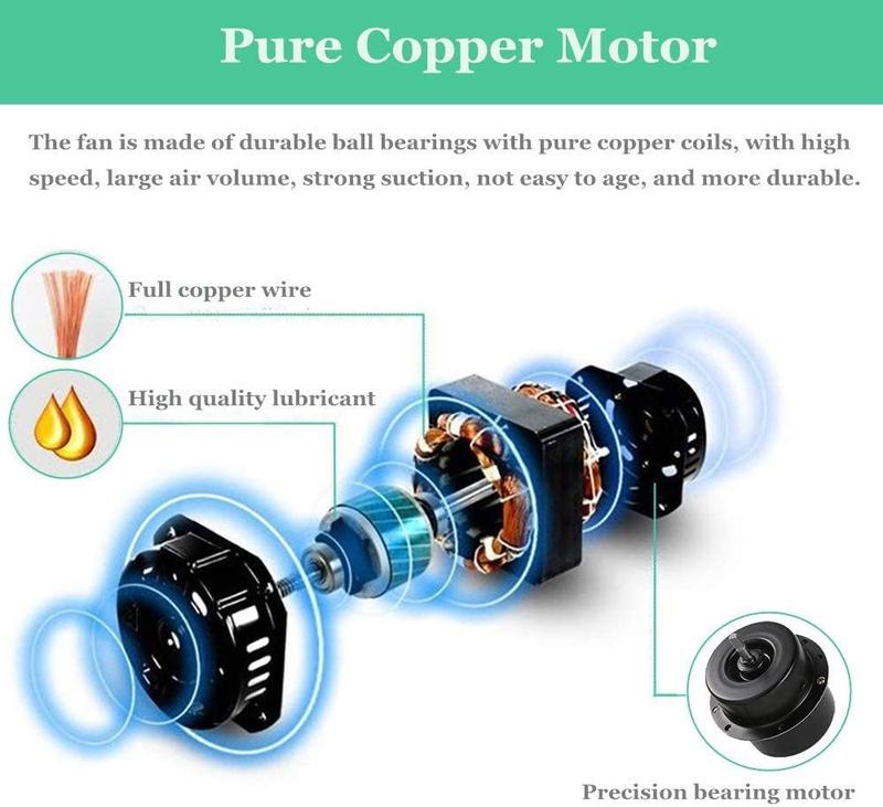 6 Inch Shutter Exhaust Fan 2800RPM 650m³/h Airflow 50dB Quiet Iron Ventilation for Kitchen Bathroom Basement Garage Office Moisture Odor Removal 6 Inch Shutter Exhaust Fan 2800RPM 650m³/h Airflow 50dB Quiet Iron Ventilation for Kitchen Bathroom Basement Garage Office Moisture Odor Removal