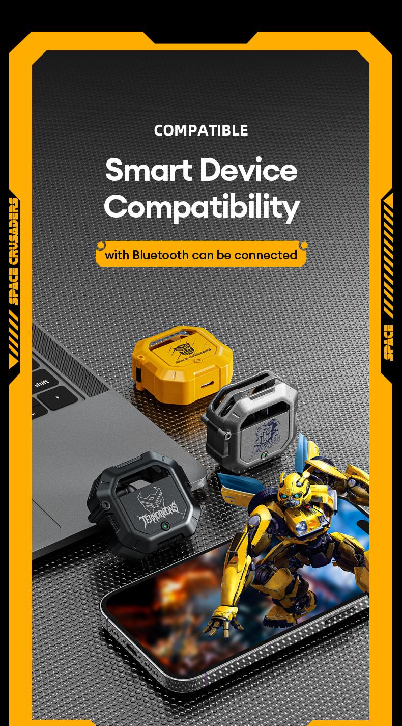 Transformers New Legit TF-T12 Wireless Buletooth Earphone