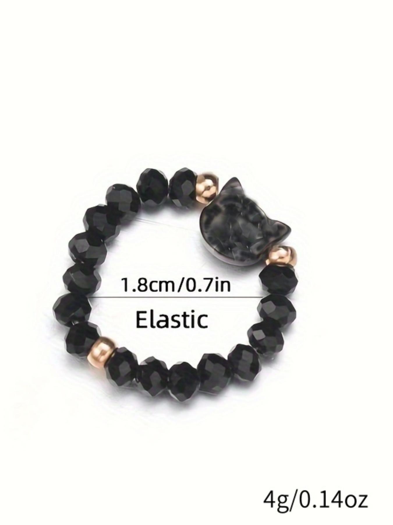 2 Pcs Set Simple Cat Ring Set, Unisex Casual Animal Pattern Rings, Perfect Birthday Gift for Couples, All Seasons Wear